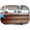 Woodworking PUR glue profile wrapping machine for door/window