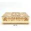 new design gold metal tissue box for home decorations