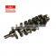 4JJ1 Crankshaft used for excavator,motor Isuzu 4jj1 diesel engine parts