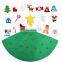 Christmas Home Door Decoration Gifts Educational DIY Felt Christmas Tree
