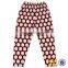 Trendy Infant and Toddler Aqua Flower Leggings Wholesale Cheap Baby Girls Leggings Pants