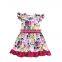 High quality latest kids frock designs girl birthday party children fancy dress