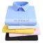 Custom embroidery logo No iron Business Mens Button Down Long Sleeve Cotton White Casual Shirts