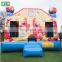Cartoon moonwalk inflatable bouncer jumping bouncy castle bounce house