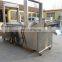 high capacity automatic continuous frying machine chicken frying machine
