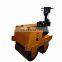 Chinese double-drive double-shock hand-held small road roller 1.5 ton