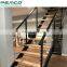 Hot Sale Home Stainless Steel Stair 4 6 8 10 Wire Rope Railing Systems Staircase Handrail Design