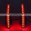 2PCS For Honda Civic Type R 2016 2017 2018 2019 2020 LED Rear Bumper Fog Lamp Brake Light Dynamic Turn Signal Reflector