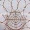 home desktop iron wire metal basket vegetable onion bathroom kitchen pantry fruit basket storage
