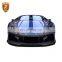 Vors Style Car Front Bumper For Huracan LP580 LP610 High Quality Half Carbon Material