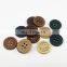 Fake Wooden Flatback Custom Resin Button 4 Holes