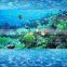 micro crystal seaworld porcelain wall tile 3d fish shop wall tile
