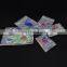 custom design holographic hologram laser reflective bags with zipper