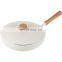 Korean Luxury White German Pans Camping Kitchen Pots Cooking Non Stick Cookware Set