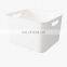 White Plastic Organizer Storage Box Wardrobe Drawer Storage Box Toy Storage Box for Living Room