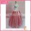 Children baby clothes names of girl dresses, ball gown girl dresses red long