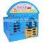 Kindergarten environmental protection children playground houses small house fun play role toy plastic house for kids