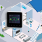 Real Time Data Wall Mount CO2 Detector Meter Carbon Dioxide HVAC CO2 Sensor and Controller For Indoor Air Quality