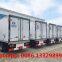 customized new ISUZU KV100 4*2 LHD 120hp EURO 6 diesel refrigerated truck for sale