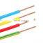 Hot Sale 1.5mm2 2.5mm2 Pvc Insulated Colorful Pure Copper Electric Wire Cable With High Quality