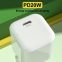 High quality PD 20W large fast charger 5V2A wall charger Type-C power adapter for iPhone for HUAWEI