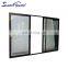 Double Glaze Door Stacker Doors Triple Track Sliding Doors With Security Mesh For Residential House