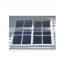 Beautiful aluminum alloy frame with lattice texture and double layer tempered glass