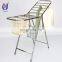 Metal clothes storage shelves rail rack in bedroom