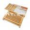 Foldable Adjustable and Compact Loaf Cutter Wooden Bread Cutting Board with Crumble Holder