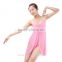 New Professional Ballet Camisole Leotard with Mesh Skirt