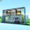 Designer Shipping Modular Container Marketplace Shipping Container Town Shopping Center Commercial Pedestrian Mall