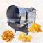 Two Heads Roller Peanut Potato Chips Steel Adding Puffed Food Srayer Ton Drum Tumbler Mixer Seasoning