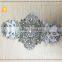 Embroidered Organza Flower Appliques for Bridal Dresses