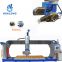 Hualong machinery 5 Axis Italy System Bridge Saw Machine for CNC Granite Stone Marble Quartz Ceramic Tile Cutting Grinding with Vacuum