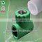 Plastic PP-R Reducing Tee/ PP-R Pipe fittings for Water System