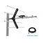Outdoor HD Digital TV Yagi Satellite Antenna Long Range VHF UHF Roof Mount TV Antenna