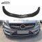 C117 CLA Carbon Fiber RZ Style Front Lip Front Spoiler Front Bumper Lip For Mercedes Benz CLA C117