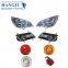 Use for Africa West Africa Southeast Asia market bus parts accessories bus lights headlamp rear tail light fog lamp