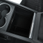 Organizador de console com revestimento fofo do Estilo B para o Tesla Model Y Juniper 2025 e Model 3 Highland, Tabuleiro de armazenamento feito sob medida