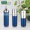 Triangle shape plastic acrylic skincare lotion bottle