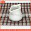 popular porcelain mini milk jar factory directly made in China,milk pot, juice jar and coffee jar,spice jar