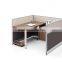 aluminium frame office partition furniture for office workstation