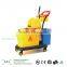 Down Press Wringer Cleaning Trolley(triple Buckets)