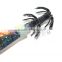 CHS012 squid jig 3.0# for octopus waltwater fishing hard shrimp lure luminous fishing bait
