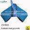 Heel & toe grounder esd wrist strap
