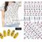 Colourful Gel Nail Art Nail Sticker Supplier Nail Wraps