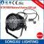 54x3w rgbw high quality waterproof led par stage lights