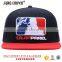 Custom 3d Snap Back Flat Bill caps & hats