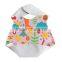 PEVA Polyester Baby Bibs Fancy Cute Safe Eco-friendly Anti-bacterial Reusable Waterproof Full Color Pringting Feeding Burp