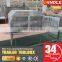 Outdoor Camping Heavy Duty T-handle Locking Double Doors Pet Dog Cage Wiht Air Vents